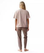 Nlp-516 - pigiama da donna in cotone effetto pesca