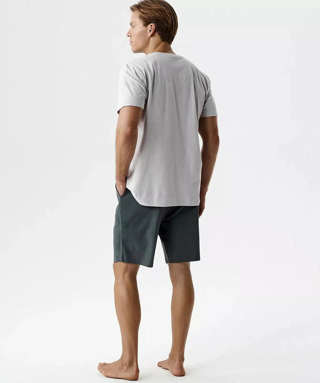 Nmp-398 - pigiama da uomo in 100% cotone con trattamento