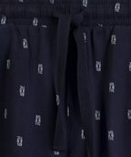 Nmp-402 - blu - pigiama corto da uomo – morbidezza ’peach