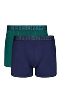 Noon - 43792 - boxer da uomo in cotone con elastico a vista