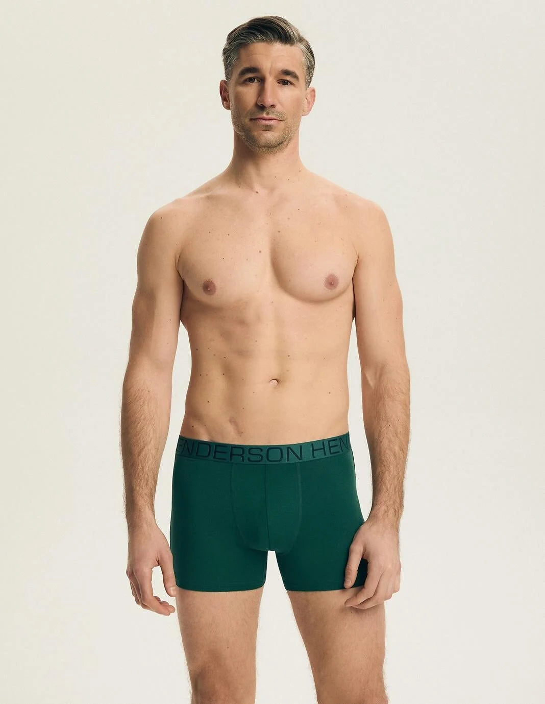 Noon - 43792 - boxer da uomo in cotone con elastico a vista