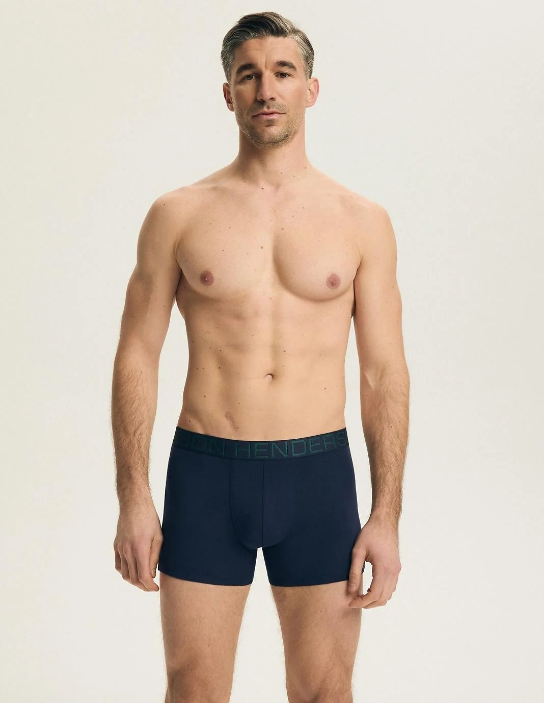 Noon - 43792 - boxer da uomo in cotone con elastico a vista
