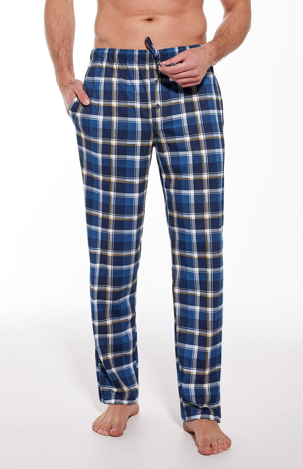Pantaloni pigiama da uomo 100% cotone 691/48