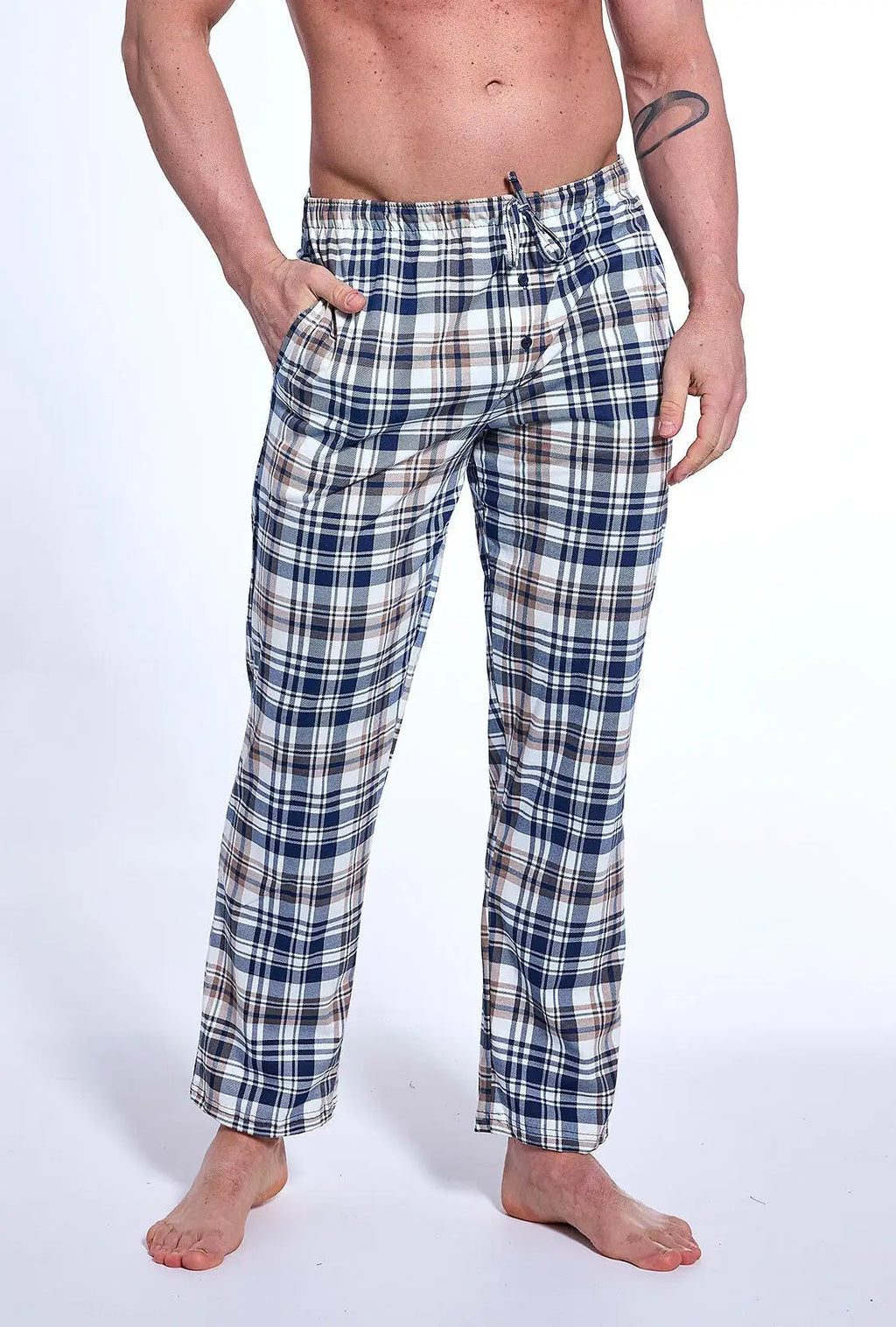 Pantaloni pigiama da uomo - 100% cotone - 691/59