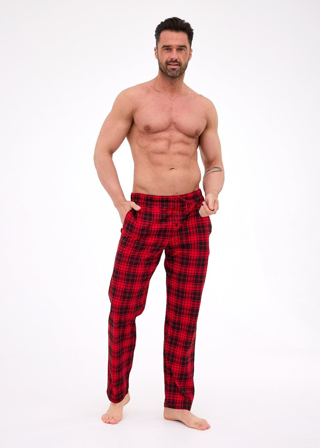 Pantaloni pigiama da uomo - 100% cotone - 691/60