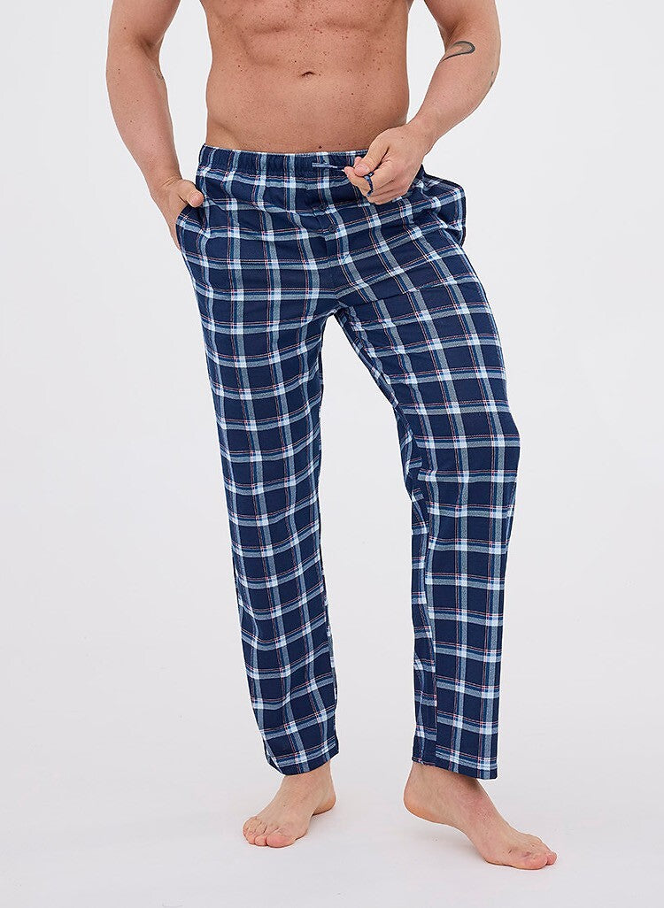 Pantaloni pigiama da uomo - 100% cotone - 691/61