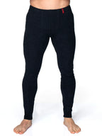 Pantaloni termici uomo in cotone elasticizzato - hot touch