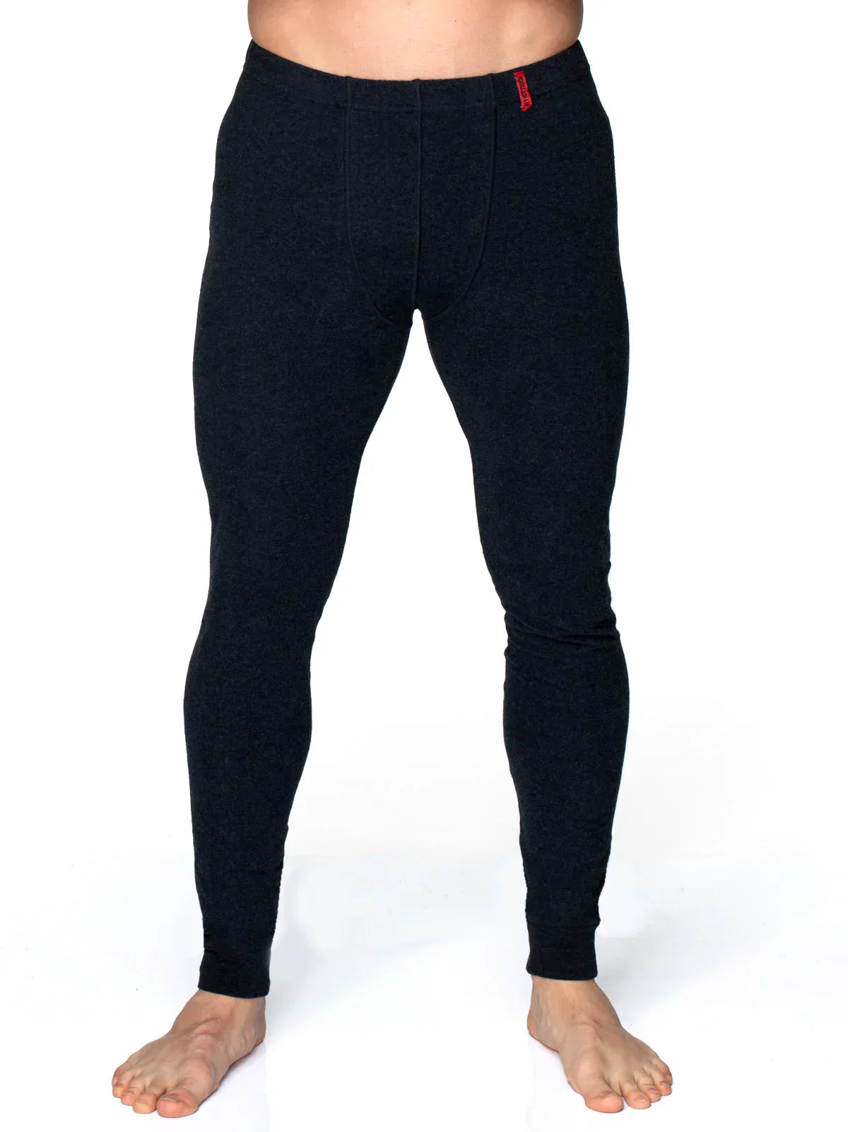 Pantaloni termici uomo in cotone elasticizzato - hot touch