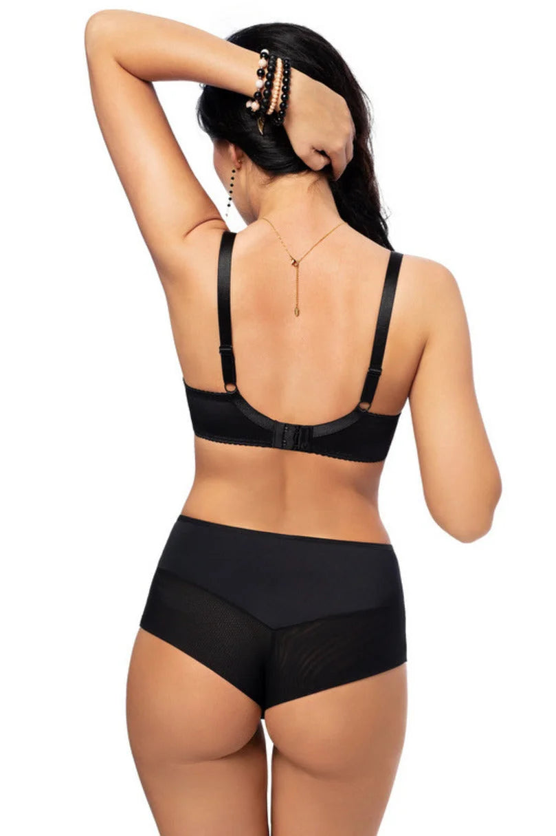 Paradise - k498 - slip brasiliana da donna in tulle e pizzo