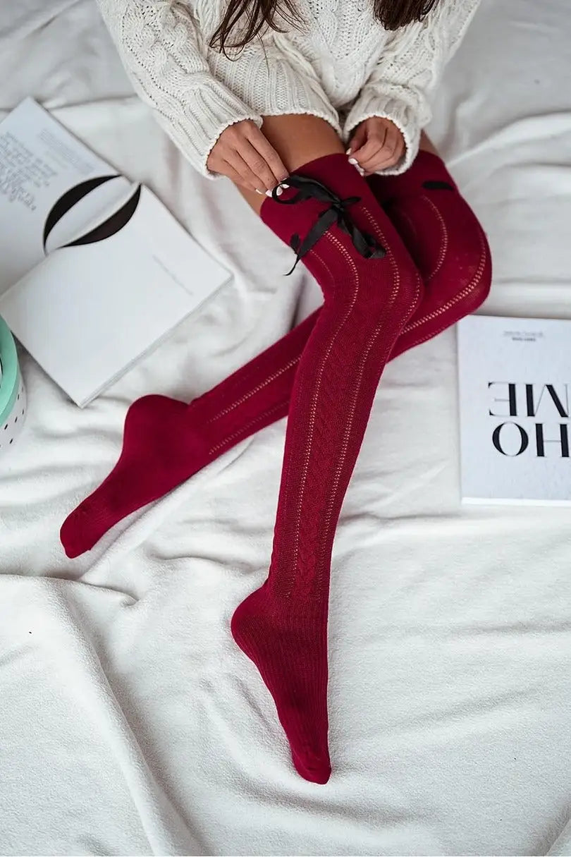 Parigine in cotone traforate con nastro gros-grain