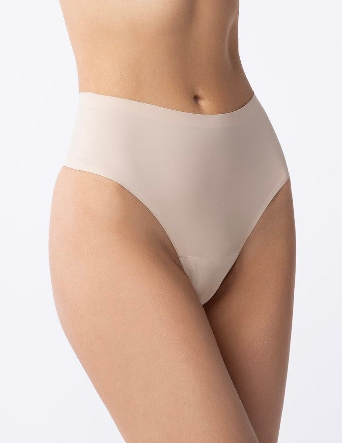 Perizoma vita alta invisibile maxi taglio laser