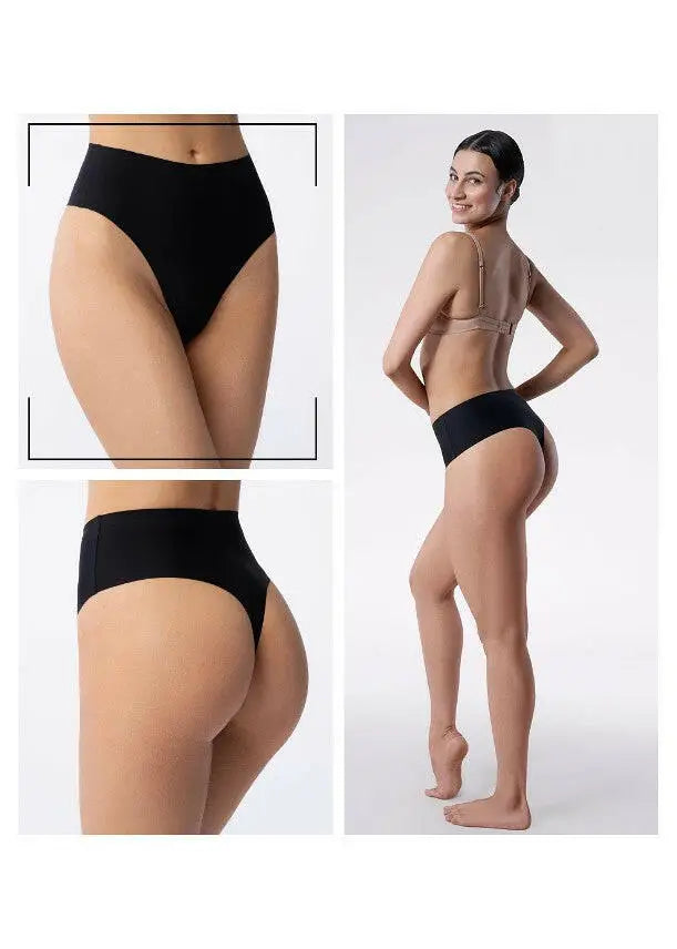 Perizoma vita alta invisibile - maxi - taglio laser