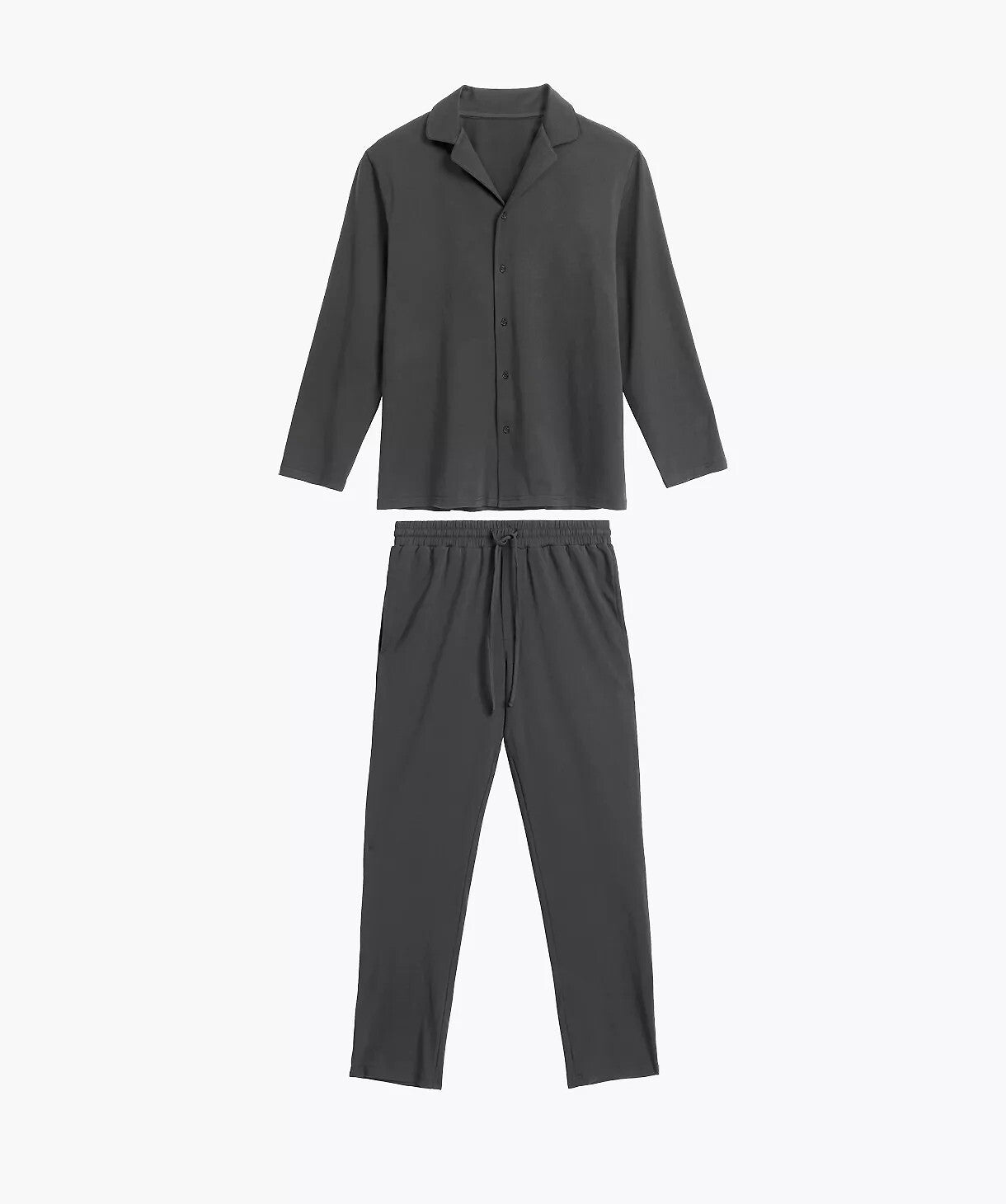 Pigiama aperto da uomo in cotone - jim - bnmp-001