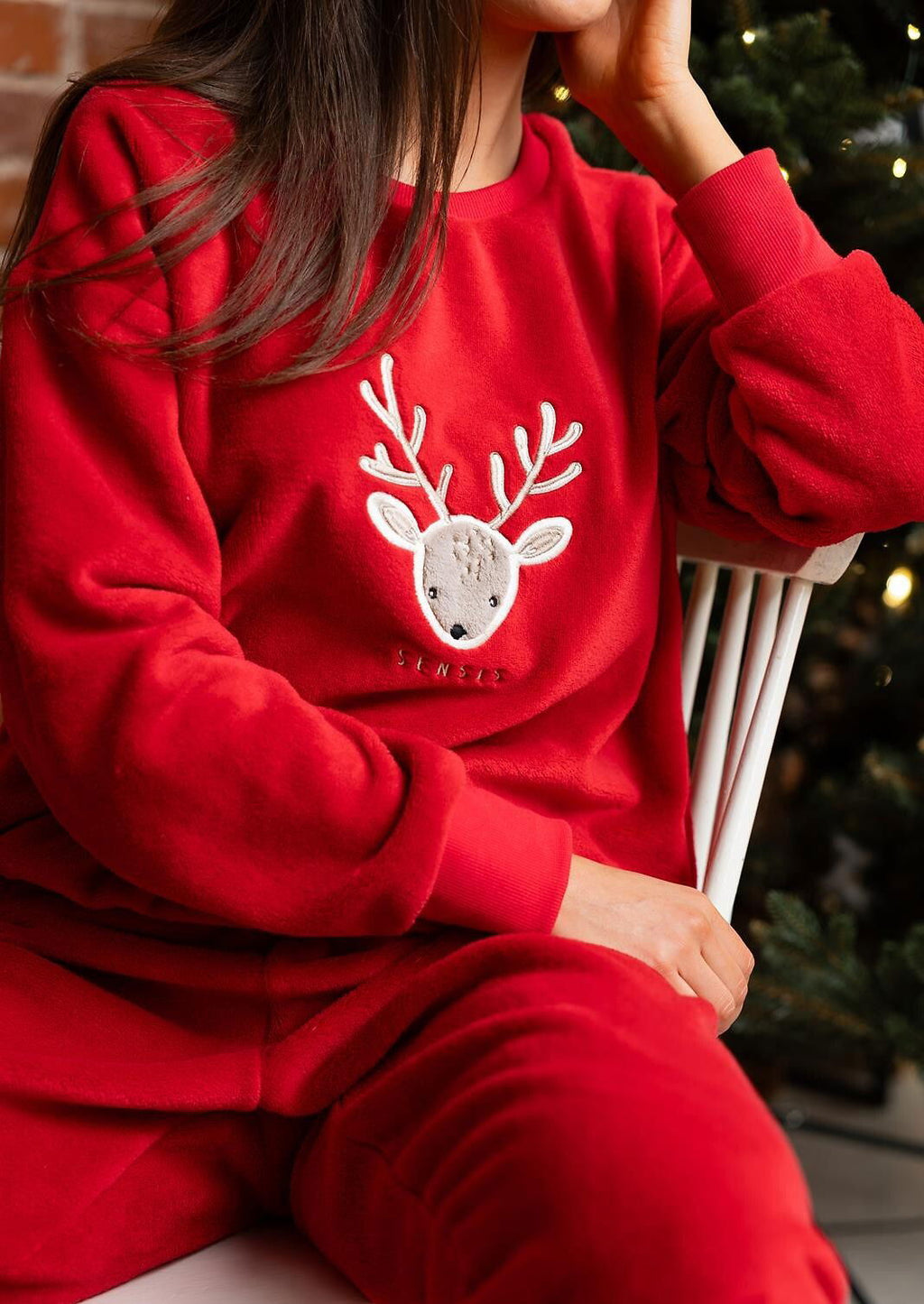 Pigiama caldo da donna - harriet - natalizio