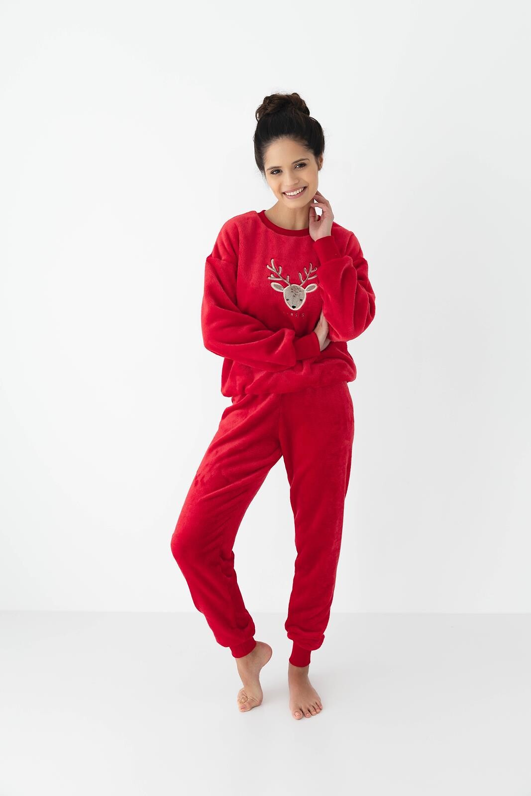 Pigiama caldo da donna - harriet - natalizio