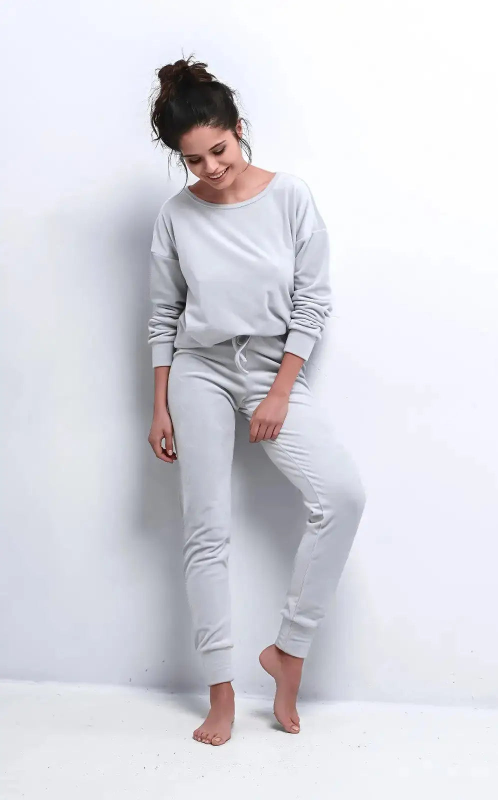 Pigiama/completo homewear donna - silver