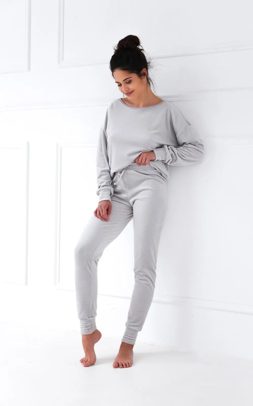 Pigiama/completo homewear donna - silver