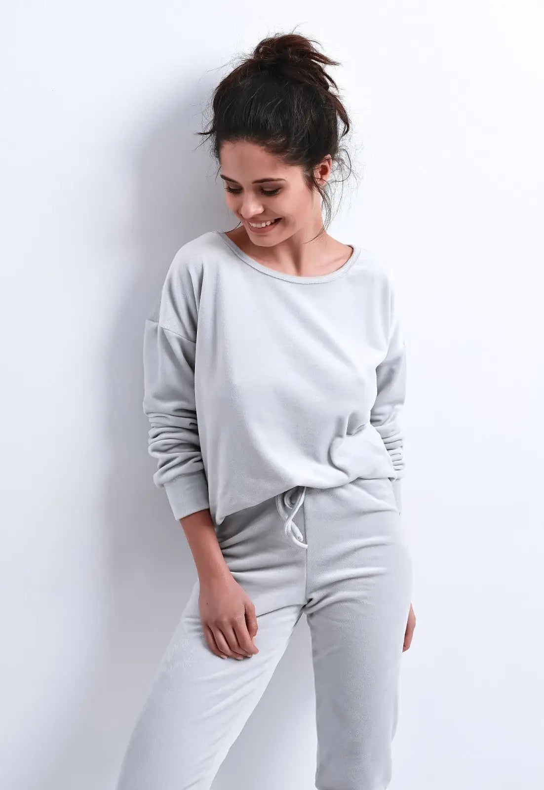 Pigiama/completo homewear donna - silver