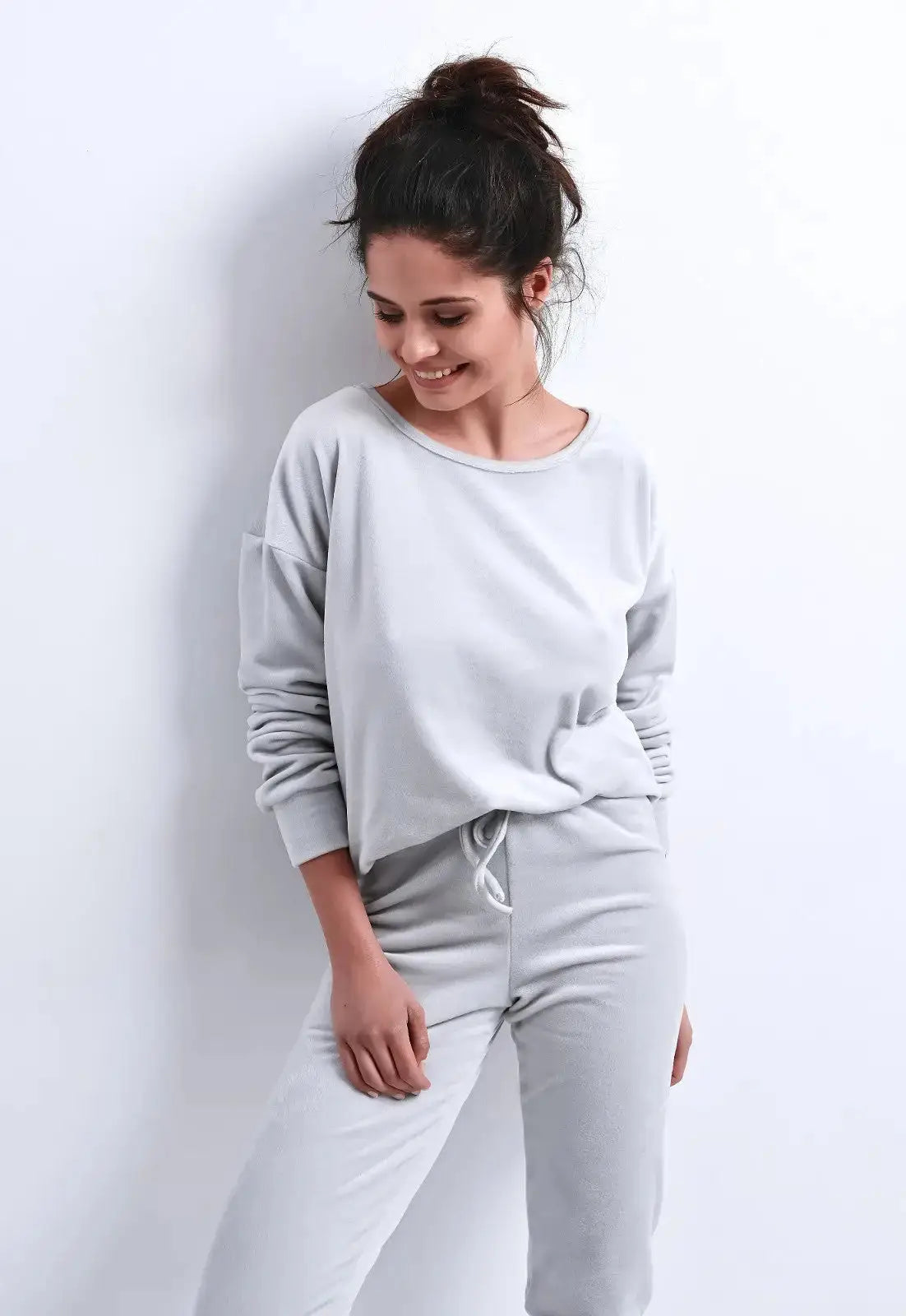 Pigiama/completo homewear donna - silver