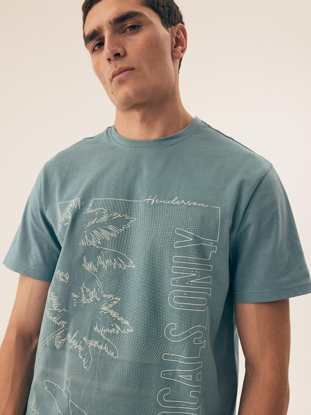 Pigiama corto in 100% cotone - core - surf