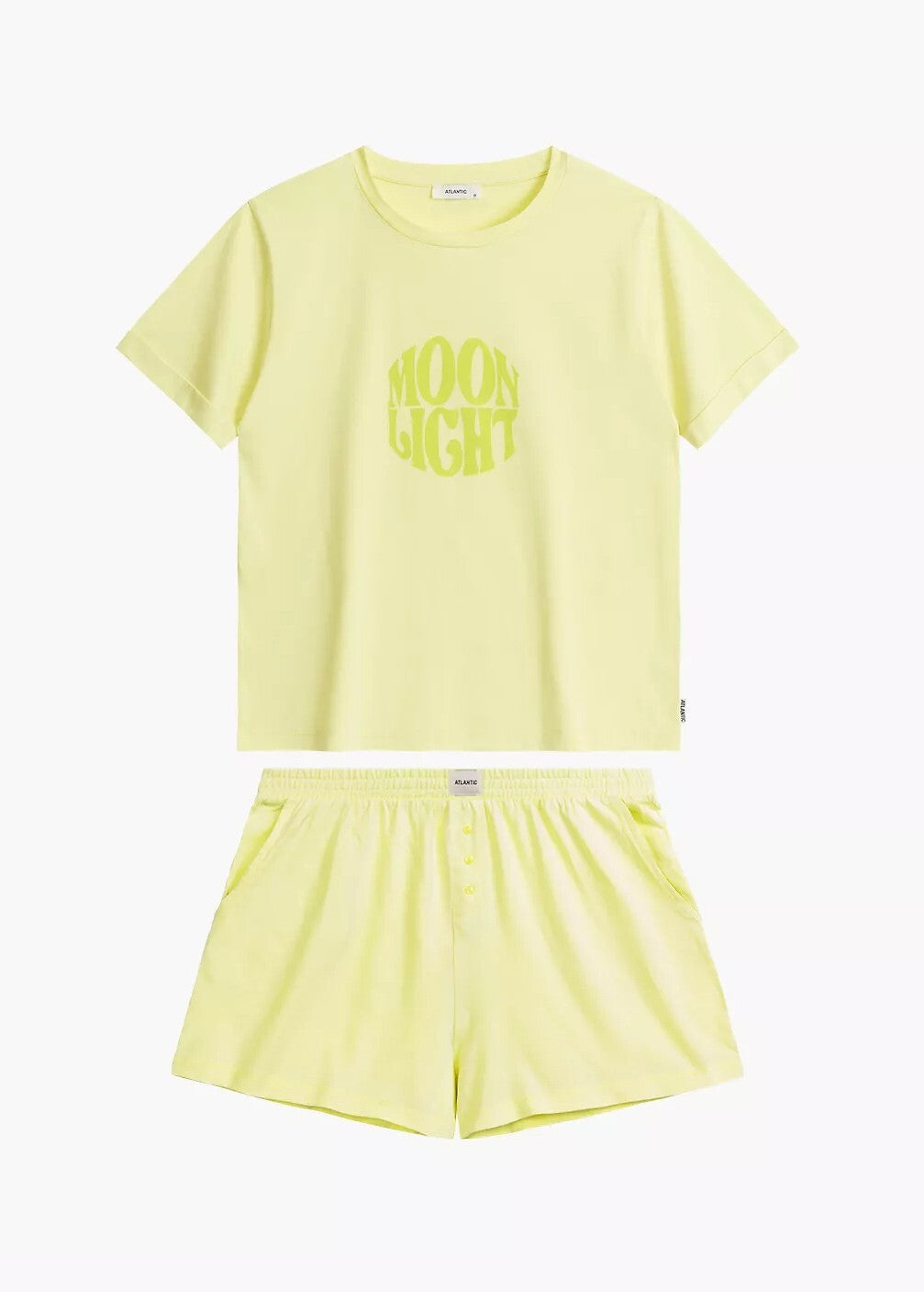 Pigiama corto da donna in puro cotone - nlp-487