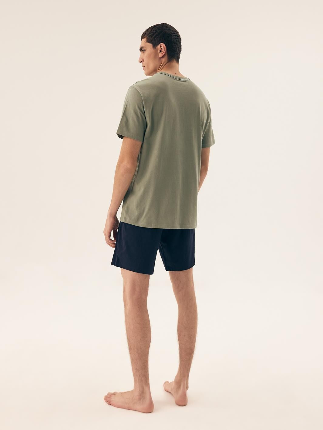 Pigiama corto da uomo in 100% cotone - sleeper