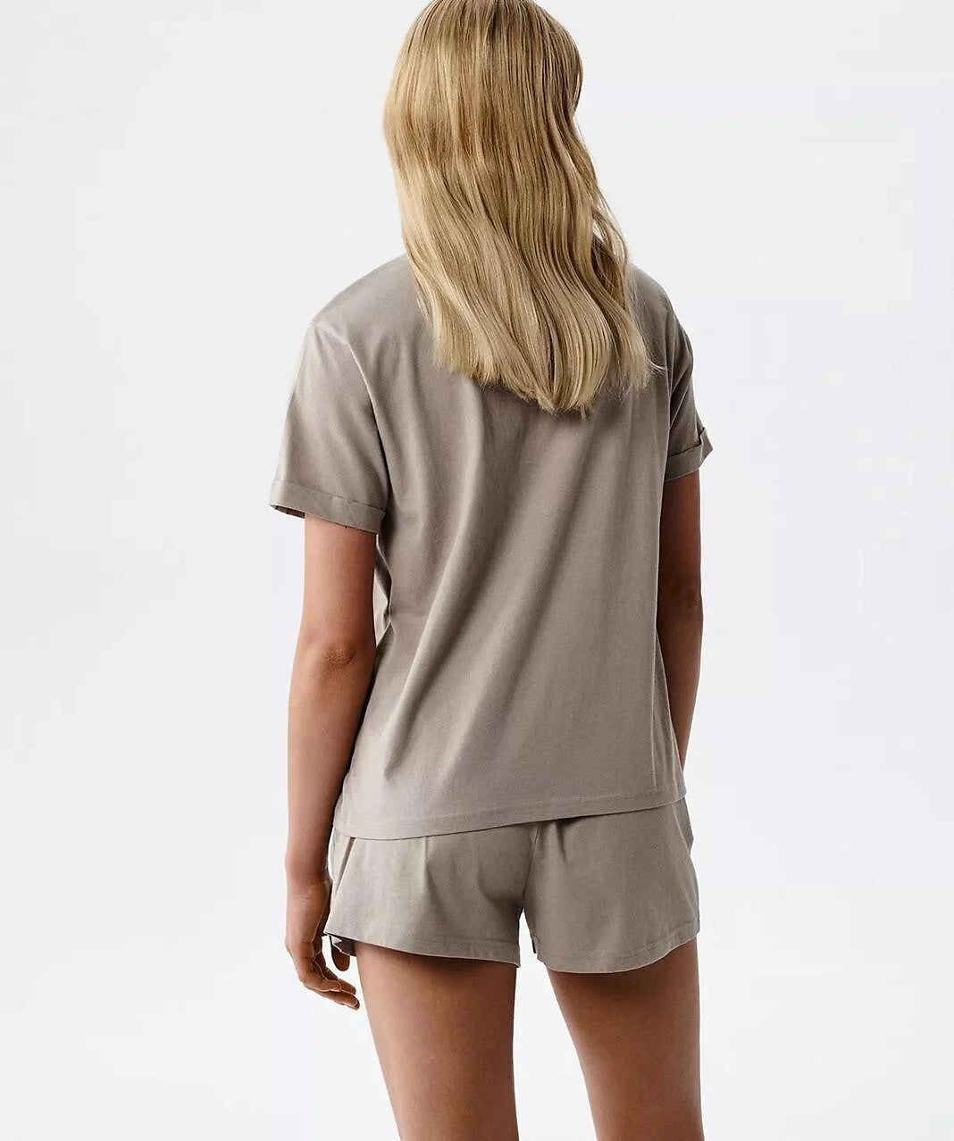 Pigiama corto da donna in cotone 100% - nlp-506