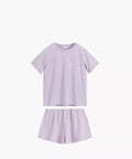 Pigiama corto da donna in cotone 100% - nlp-506