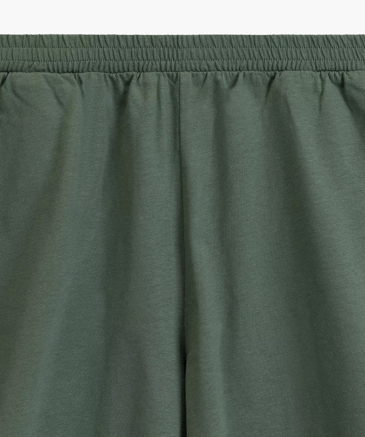 Pigiama corto da donna in cotone con ricamo - nlp-498e