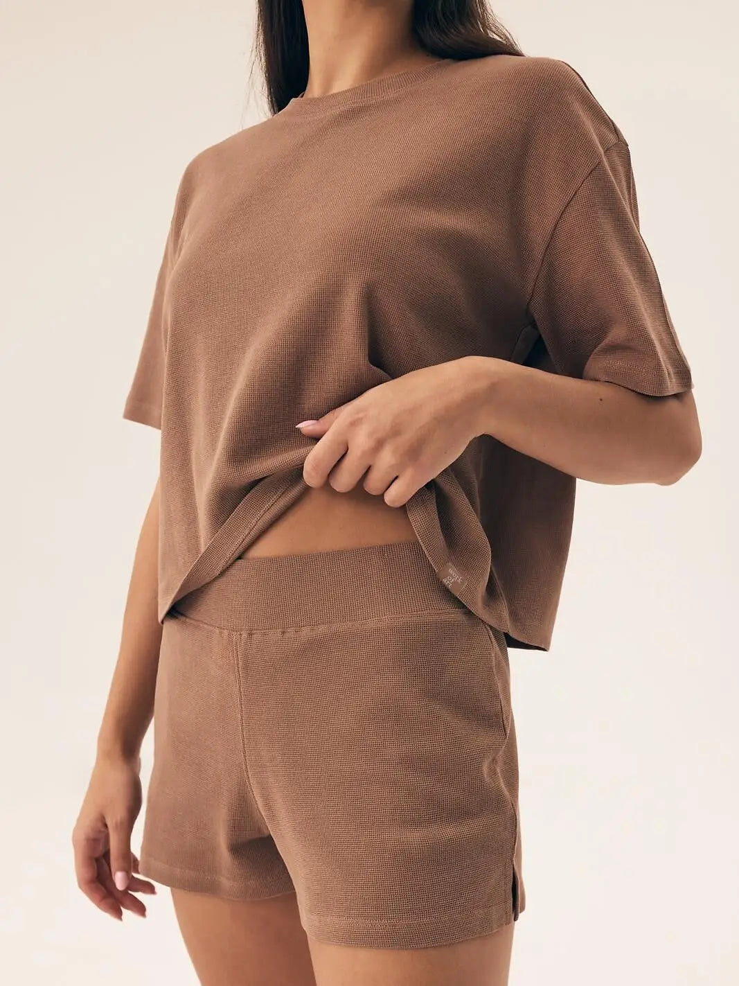 Pigiama corto da donna in puro cotone - nilsa