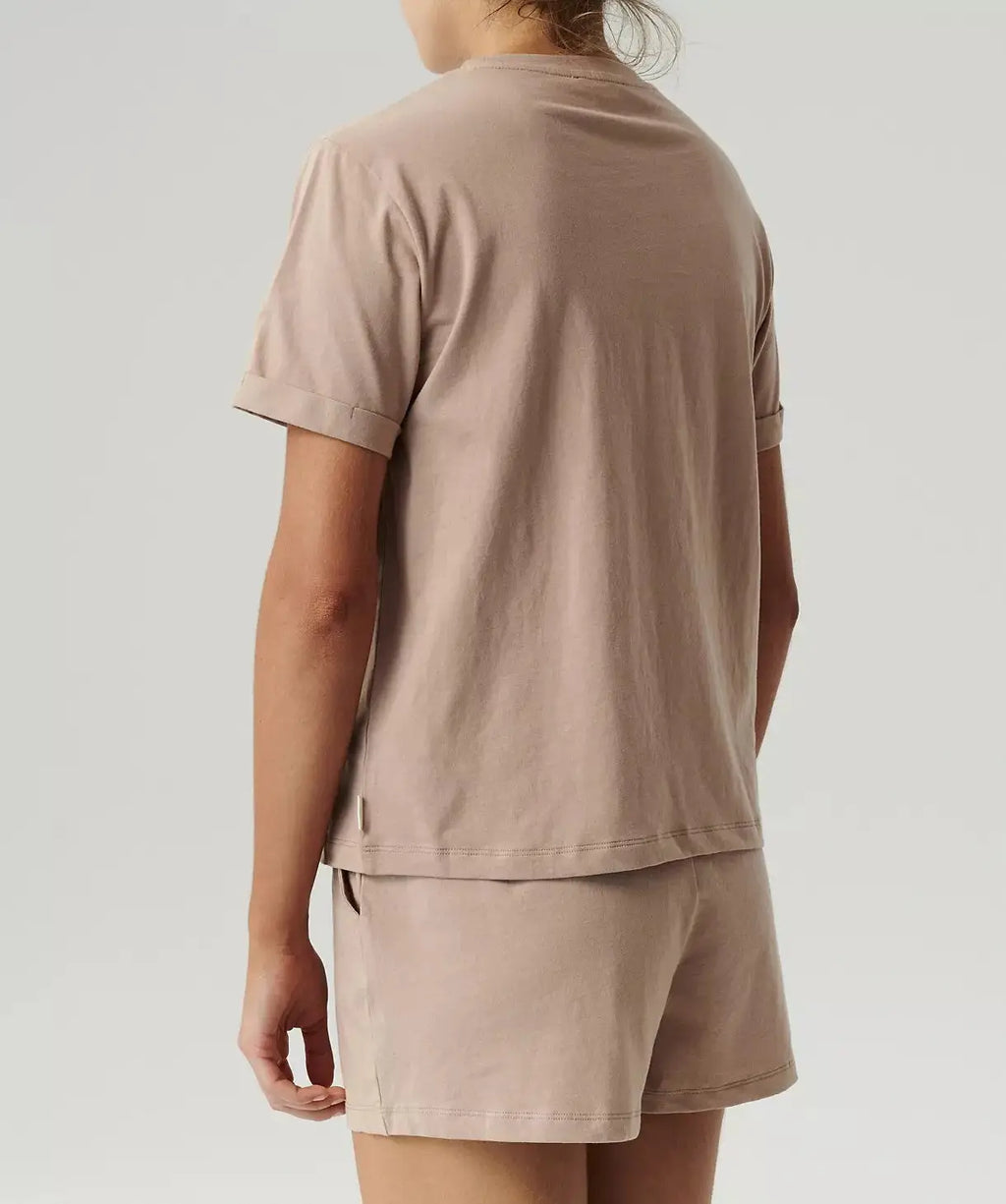 Pigiama corto da donna in puro cotone - nlp-487