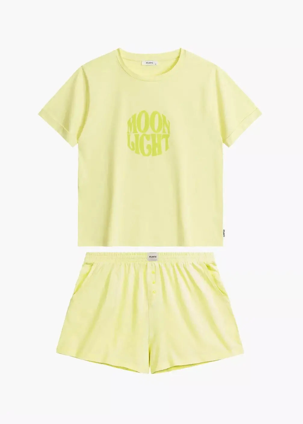 Pigiama corto da donna in puro cotone - nlp-487