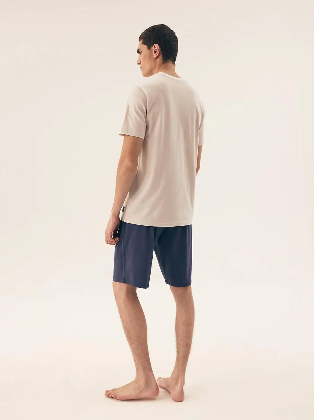 Pigiama corto da uomo in puro cotone - dive