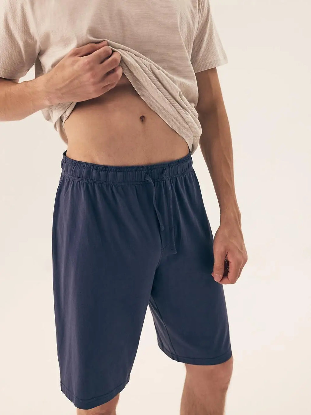 Pigiama corto da uomo in puro cotone - dive