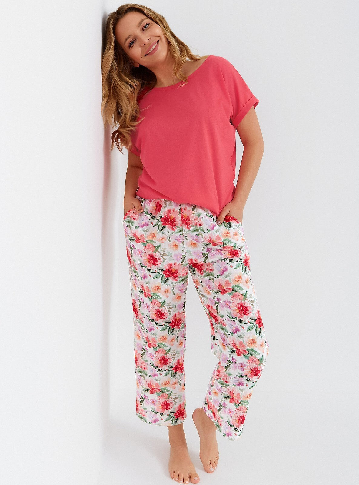 Pigiama da donna in 100% cotone aria