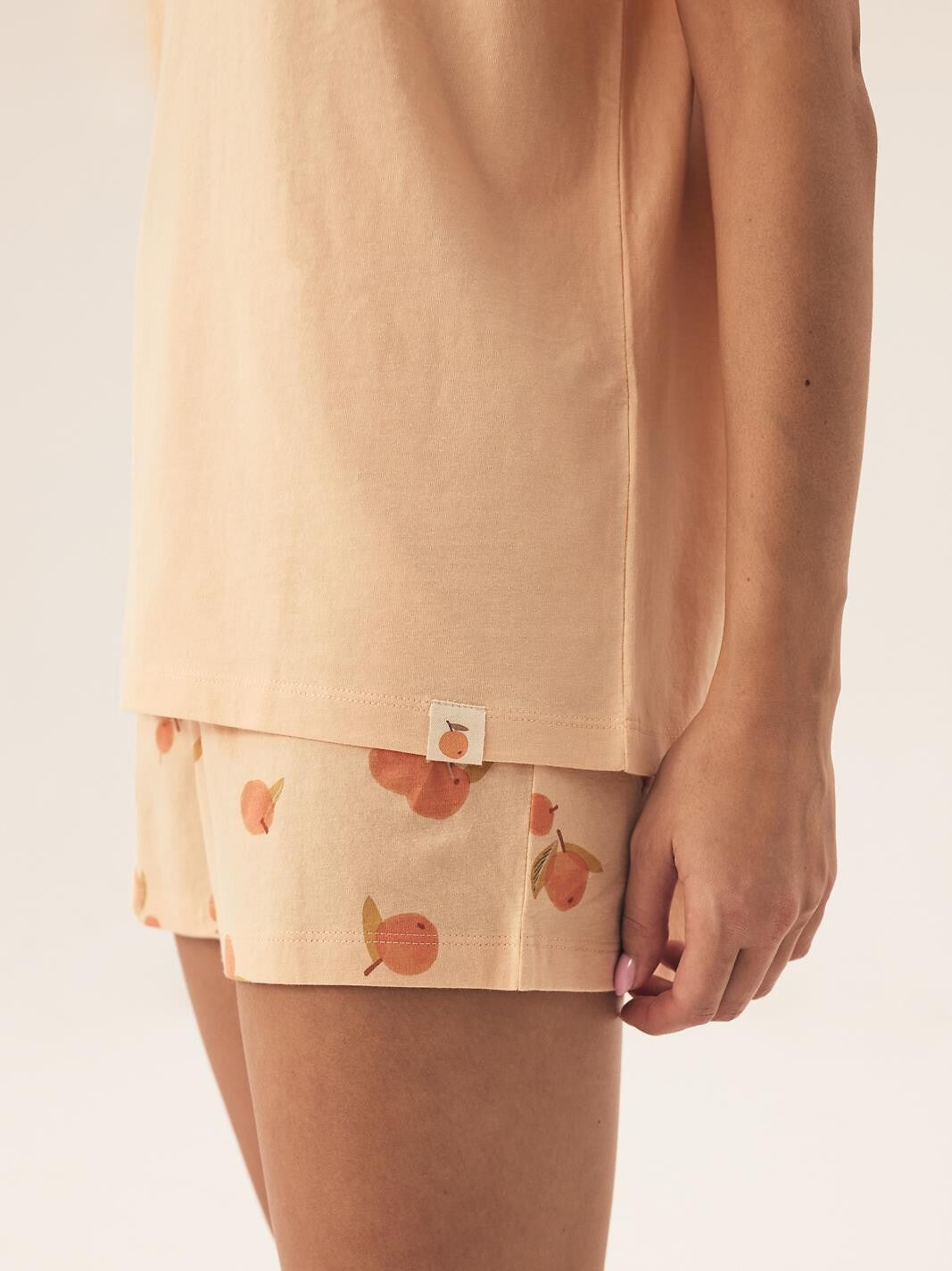 Pigiama da donna in 100% cotone naranja
