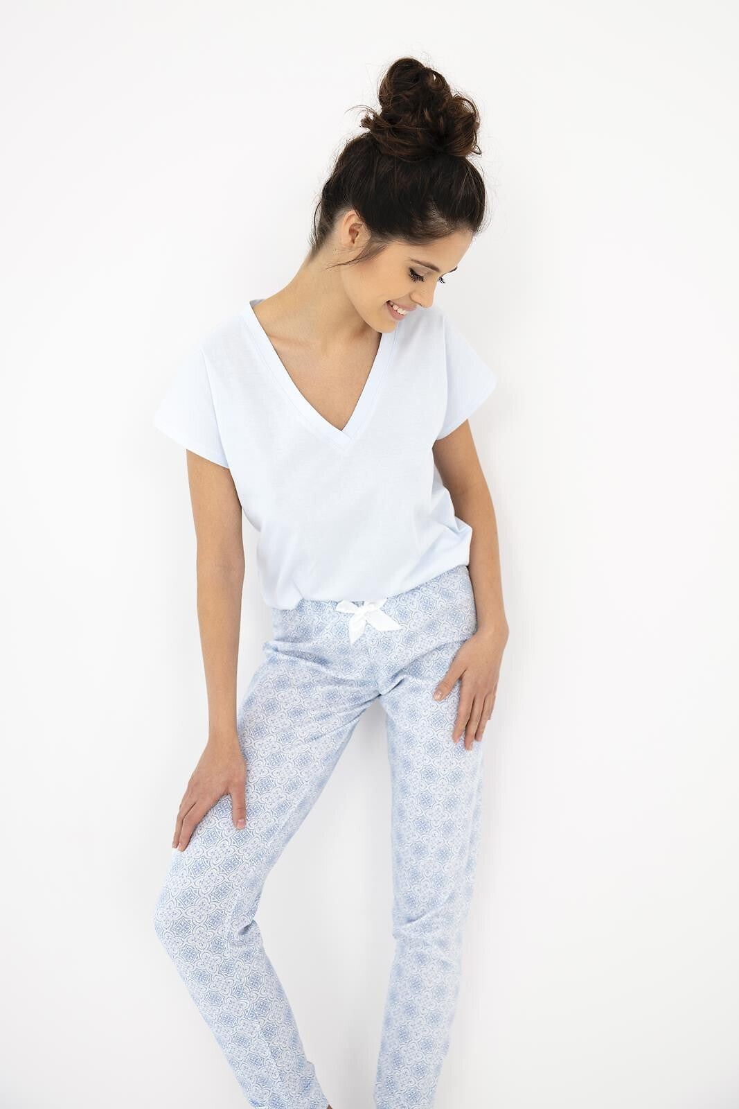 Pigiama da donna in cotone 100% evelina