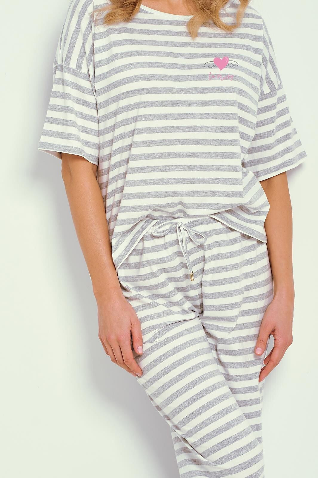 Pigiama da donna in cotone elasticizzato harper