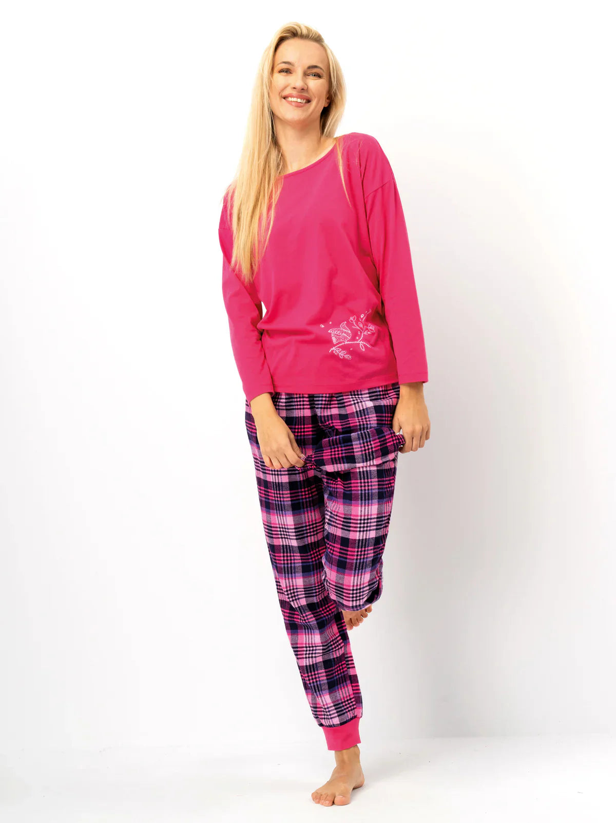 Pigiama da donna in cotone elasticizzato | lns 491