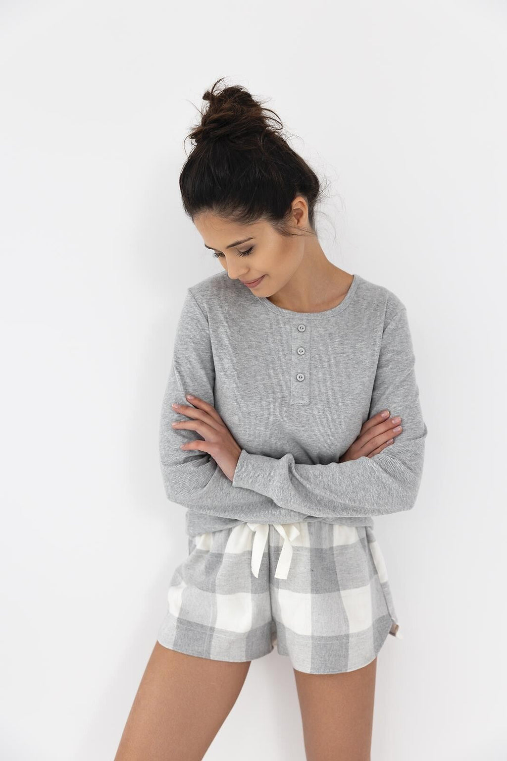 Pigiama da donna in cotone elasticizzato maggie