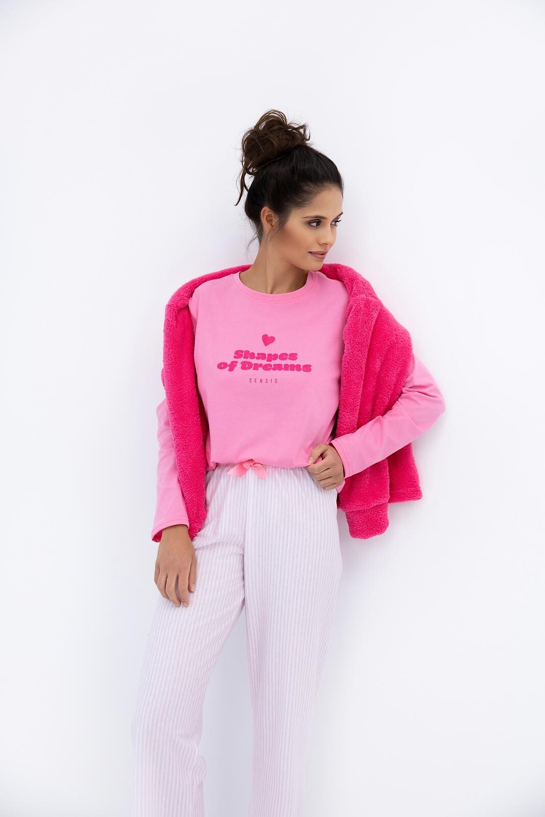 Pigiama da donna in cotone pregiato malaya