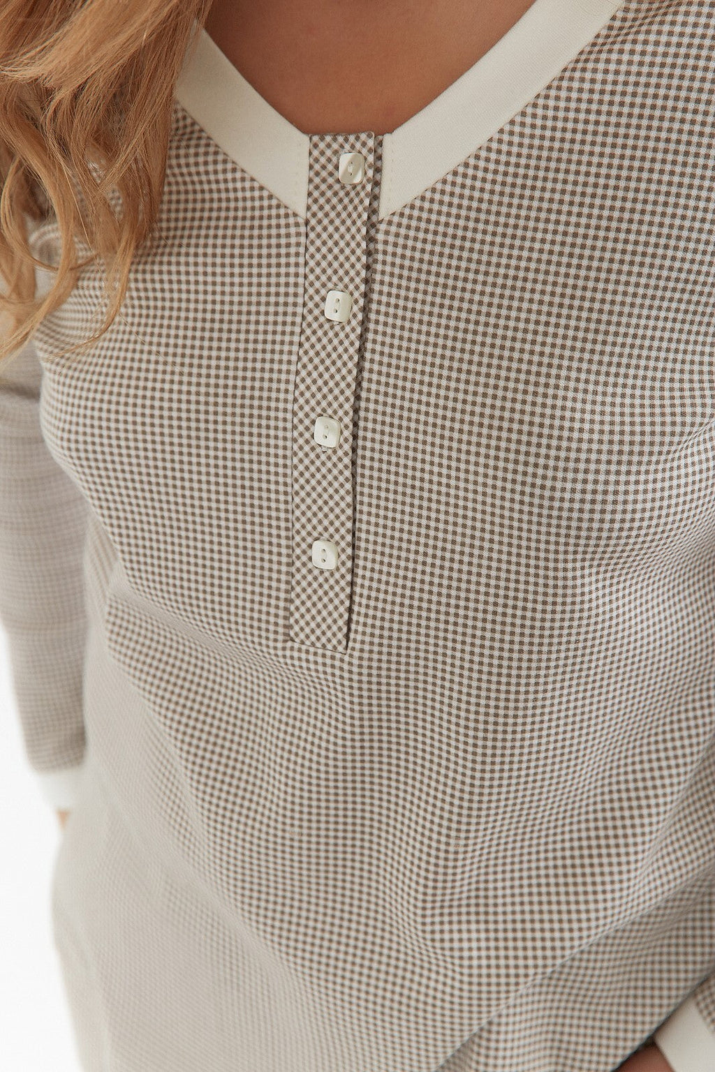 Pigiama da donna in puro cotone interlock - 404