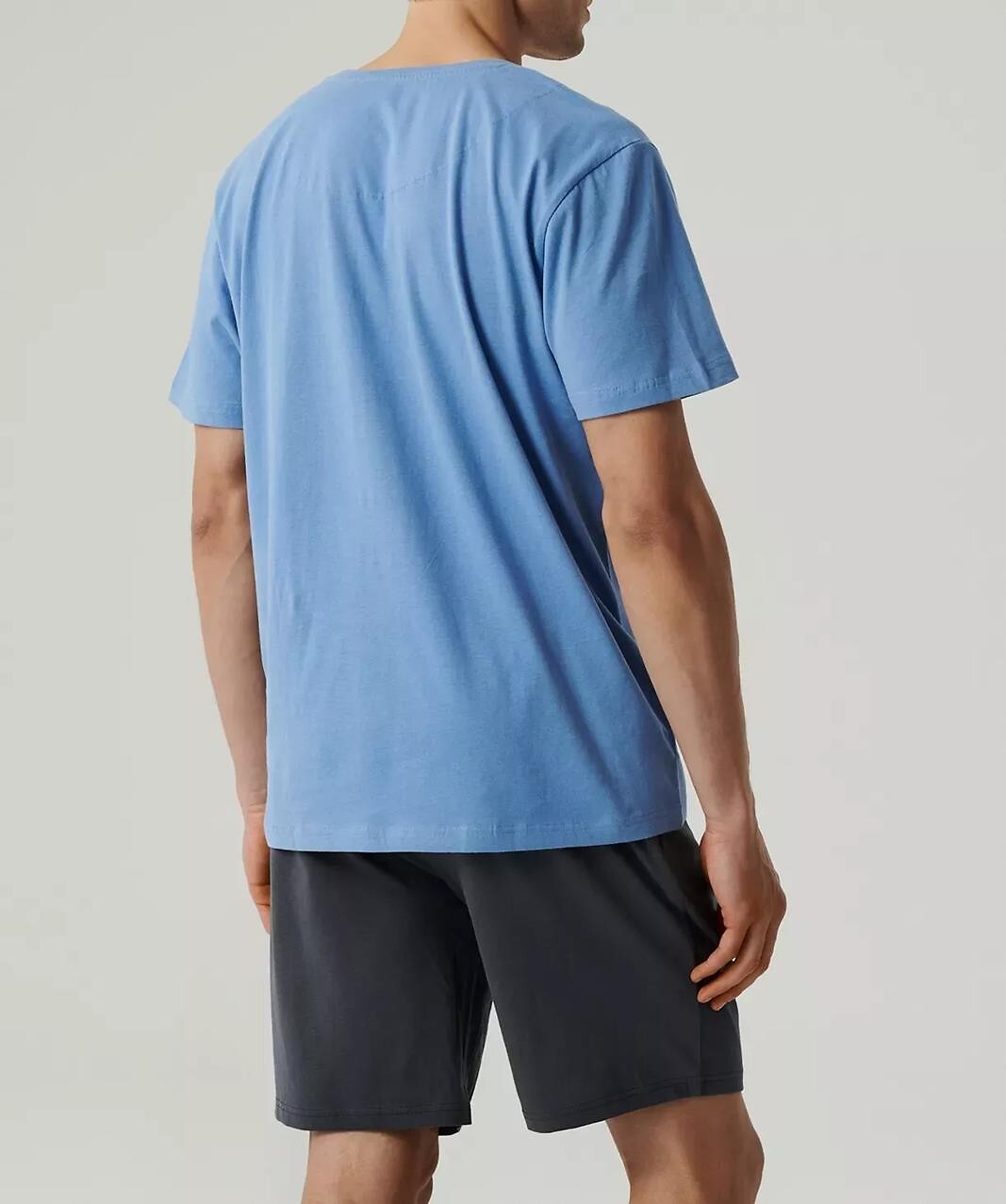 Pigiama da uomo estivo in 100% cotone - nmp-379