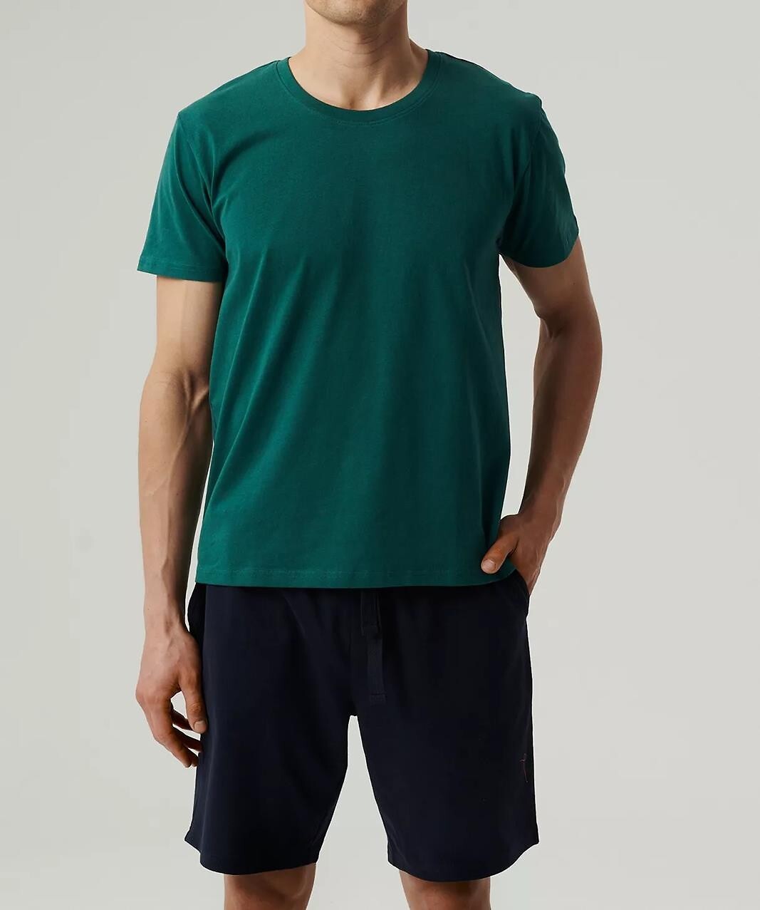 Pigiama da uomo estivo in 100% cotone - nmp-379