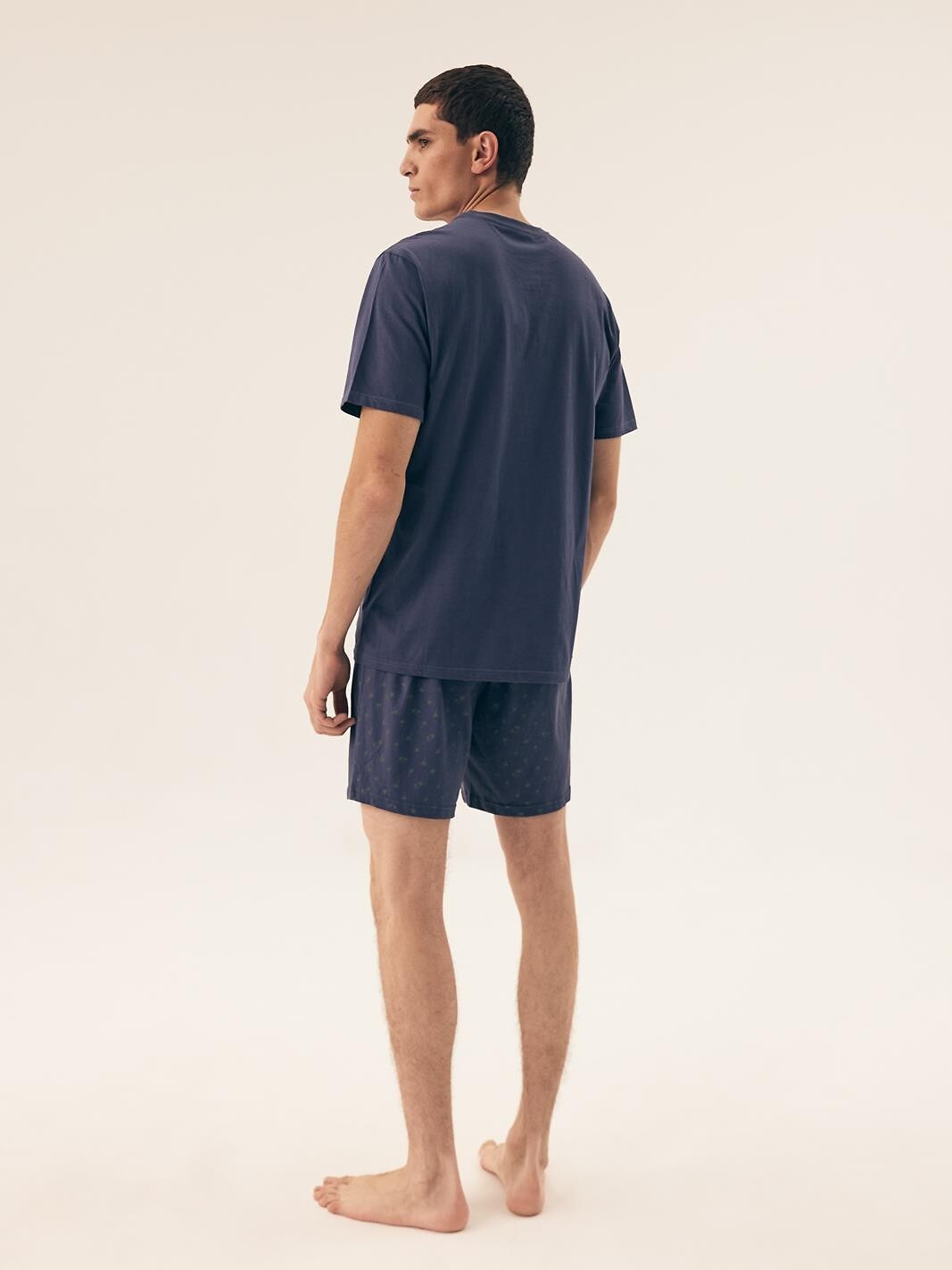 Pigiama da uomo estivo in cotone 100% - shore