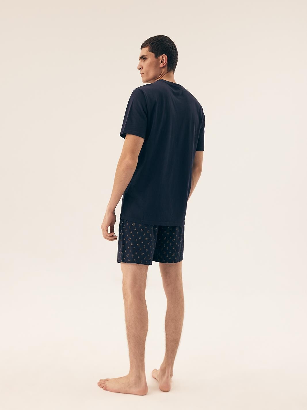 Pigiama da uomo estivo in cotone 100% - shore