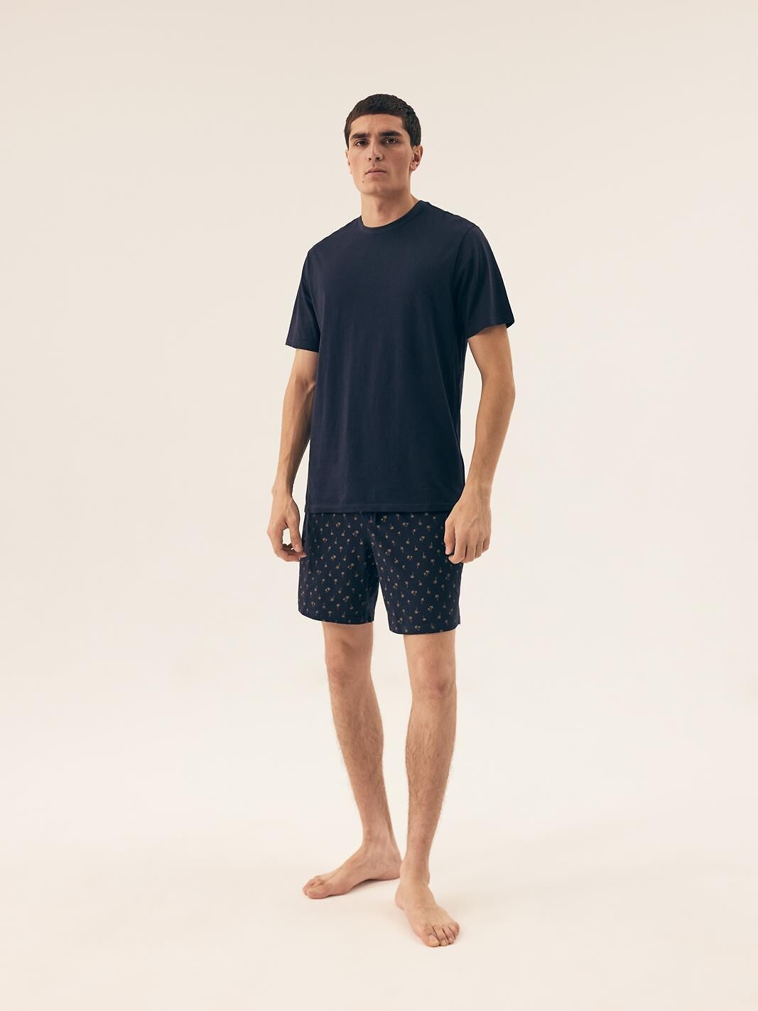 Pigiama da uomo estivo in cotone 100% - shore