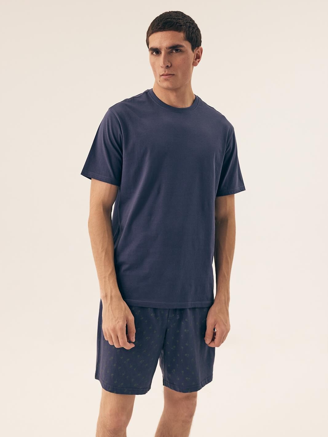 Pigiama da uomo estivo in cotone 100% - shore