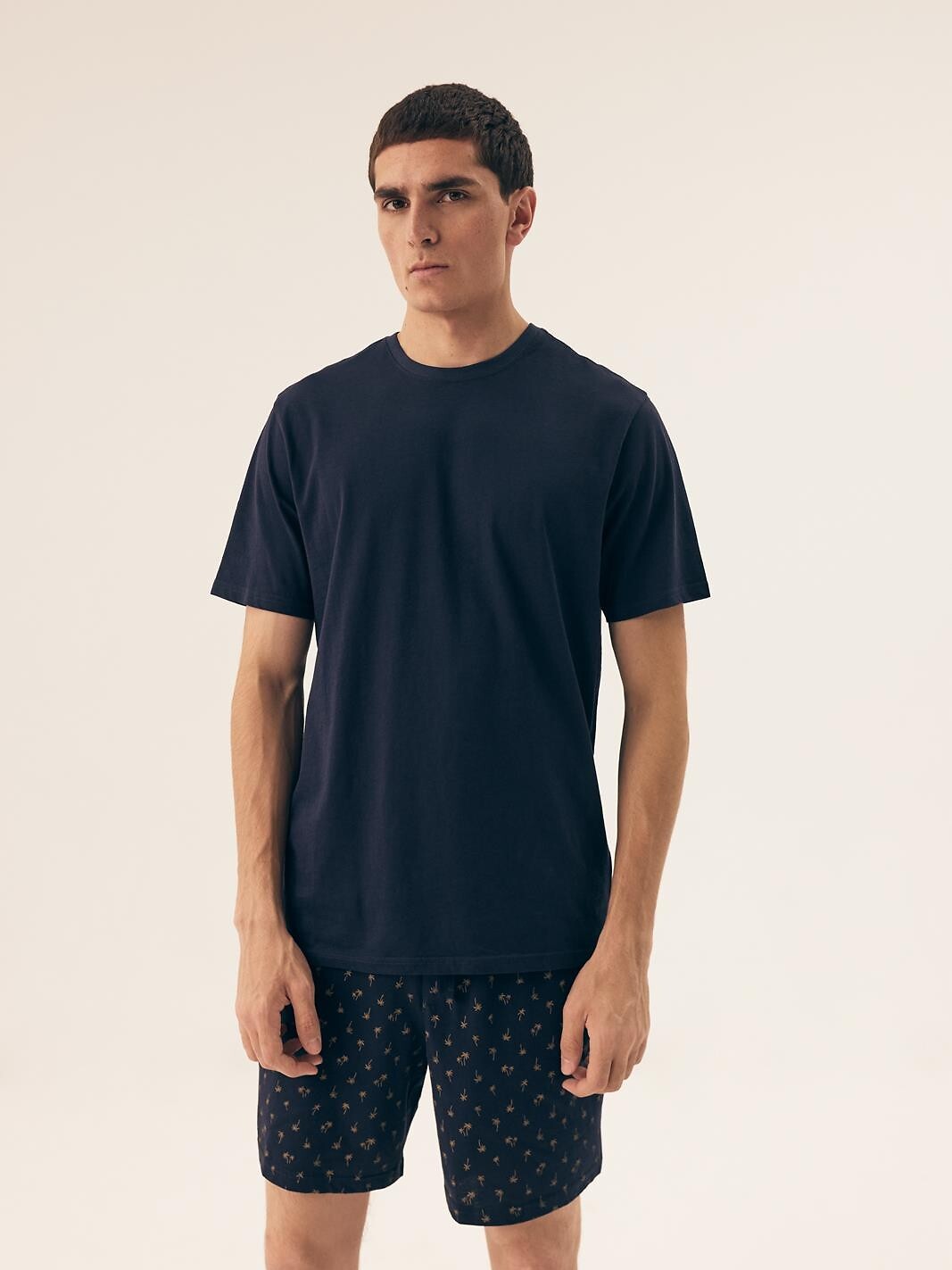 Pigiama da uomo estivo in cotone 100% - shore