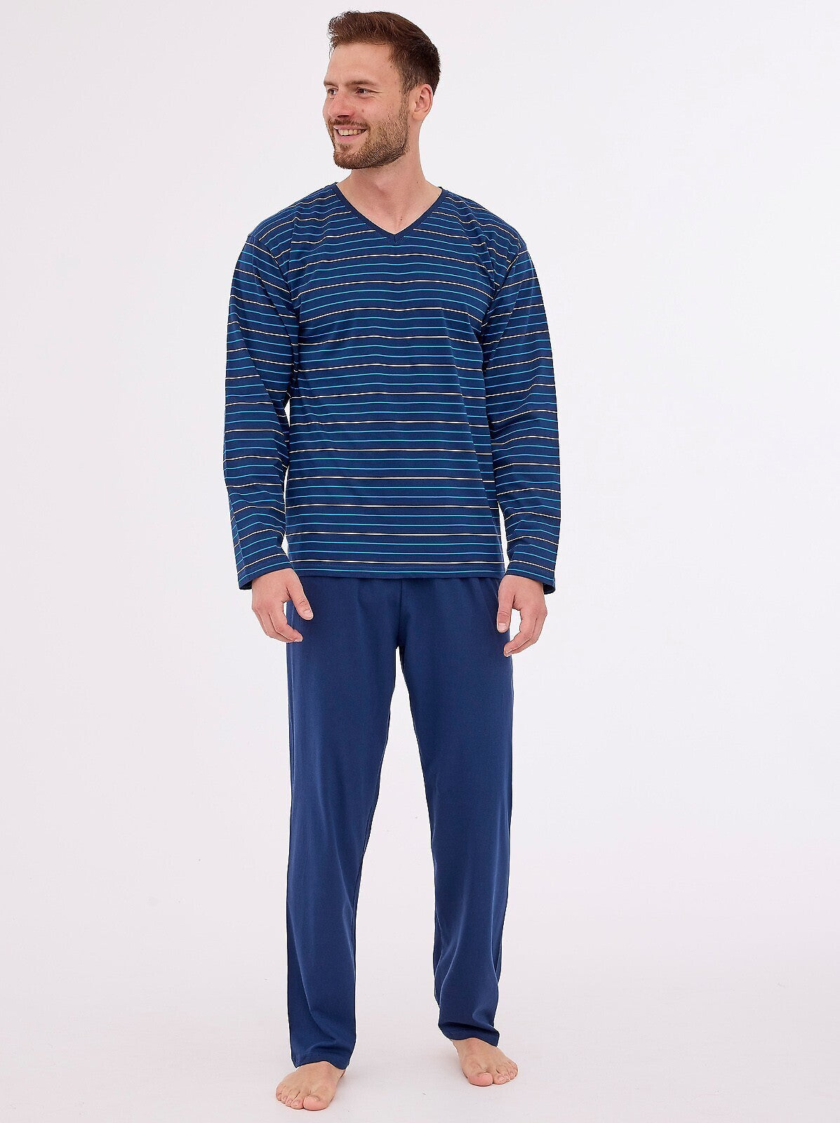 Pigiama da uomo in 100% cotone - various - 139/47